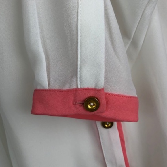 Olive & Oak Long Sleeve Button Down Sz M - Picture 8 of 13